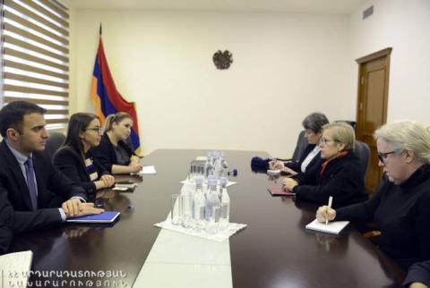 Քրիստինե Գրիգորյանը ԵԱՀԿ/ԺՀՄԻԳ տնօրենի հետ քննարկել է երկուստեք հետաքրքրություն ներկայացնող հարցեր