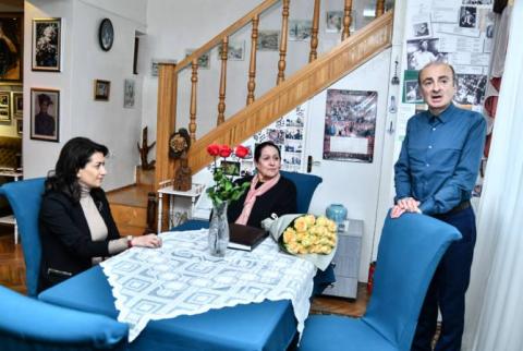 ՀՀ վարչապետի տիկինն այցելել է Օհան Դուրյանի տուն-թանգարան