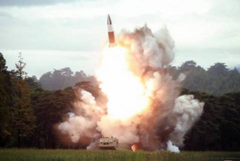 КНДР произвела пуск двух ракет с северо-востока страны