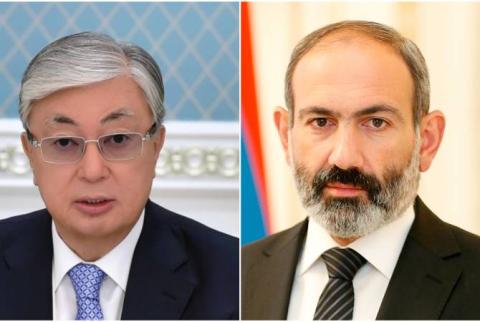 PM Pashiyan sends condolence letter to President of Kazakhstan
