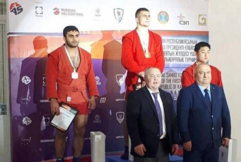 Самбист Ваагн Чалян - серебряный призер Кубка мира