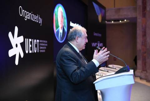 President Sarkissian attends Silicon Mountains technology forum in Yerevan