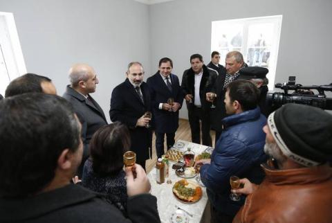  Լեռնանցք համայնքում բնակարանամուտ է. վարչապետն անձամբ շնորհավորեց ընտանիքներին