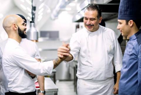 Italo Bassi and Rafael Kazumyan - Livingston restaurant hosts virtuoso Chefs