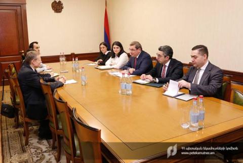 ՊԵԿ նախագահը հանդիպել է ՏՀԶԿ գլխավոր քարտուղարի տեղակալին