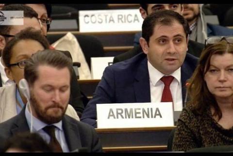 Սուրեն Պապիկյանը ժնևում ներկայացրել է ՀՀ-ի  փորձը փախստականների խնդիրների լուծման ոլորտում