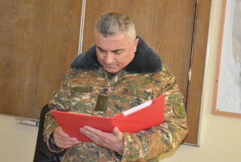Заместитель начальника Генштаба ВС Армении провел проверку во 2-ом войсковом соединении