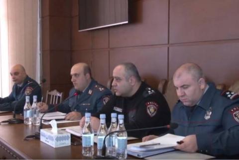 Ոստիկանության Երևան քաղաքի վարչությունն ամփոփել է2019-ին կատարած աշխատանքը