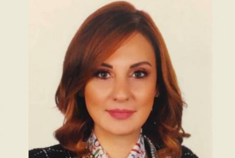فارتينه أوهانيان وزيرة الشباب والرياضة بالحكومة اللبنانبة الجديدة-أول وزيرة أرمنية في تاريخ لبنان- 