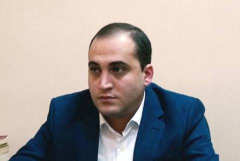 По подозрению в хранении незаконного оружия задержан Нарек Самсонян