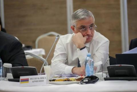 Armenian deputy PM takes part in EEC Council session in Almaty