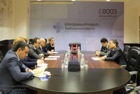 Նախարար Թորոսյանը Չինաստանի դեսպանի հետ քննարկել է կորոնավիրուսի հետ կապված իրավիճակը