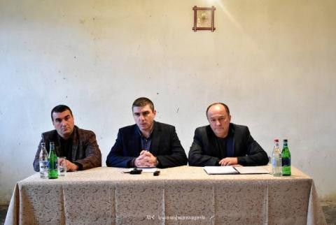 Գրիգորի Մարտիրոսյանը հանդիպել է Ասկերանի շրջանի երեք համայնքների բնակիչների հետ