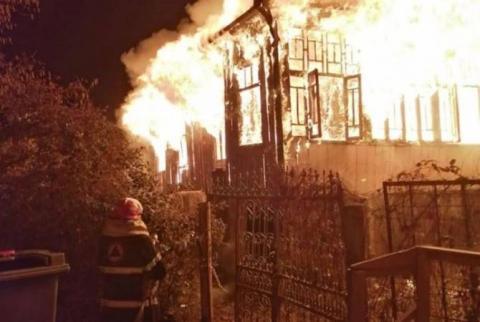 Дети и женщины стали жертвами пожара в Западной Грузии