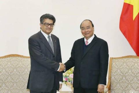 Vietnam’s PM highlights development of trade and economic relations with Armenia