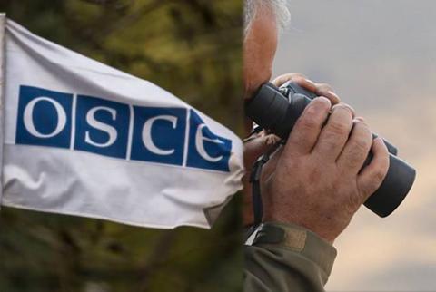 OSCE to conduct ceasefire monitoring at Artsakh-Azerbaijan line of contact 