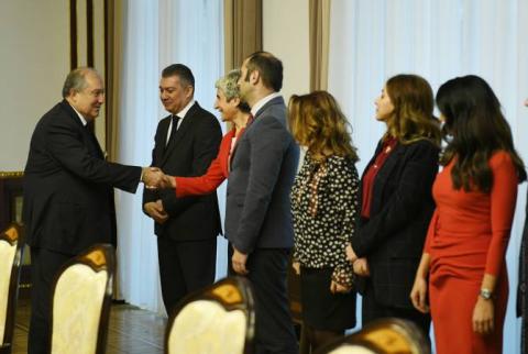 Армен Саркисян принял представителей Торговой палаты Америки в Армении