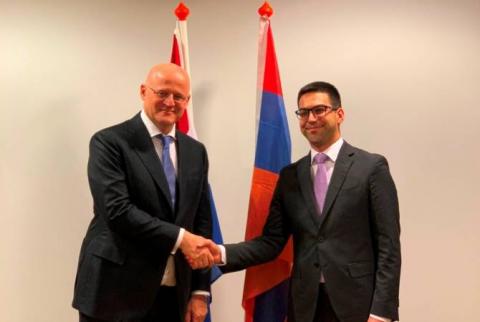 Министерства юстиции Армении и Нидерландов углубят сотрудничество