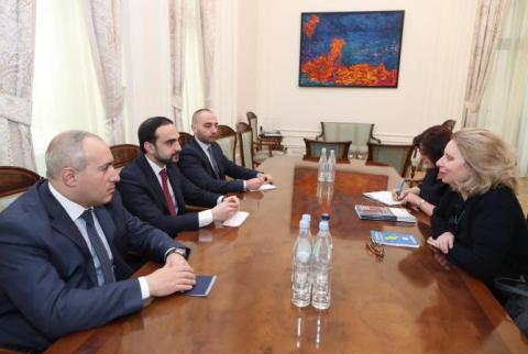 Armenia, CoE discuss cybersecurity, AI in human rights protection 