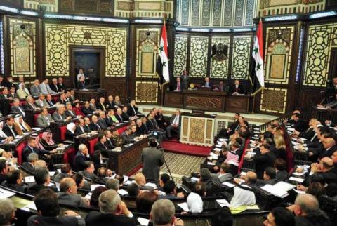 البرلمان السوري يعتمد بالإجماع قراراً بالاعتراف بالإبادة الجماعية الأرمنية وإدانتها