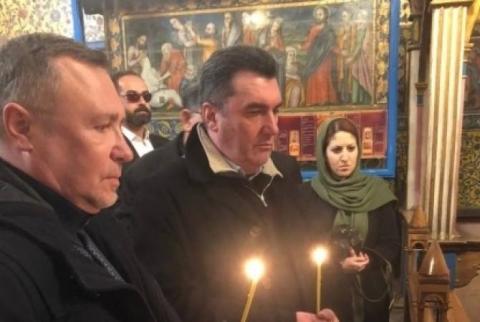 Իրանի հայկական եկեղեցում հարգել են ինքնաթիռի կործանման հետեւանքով զոհված ուկրաինացիների հիշատակը