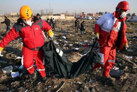 Իրանում հայտարարել են, որ խոցված ուկրաինական Boeing-ի «սեւ արկղերը» վնասված են