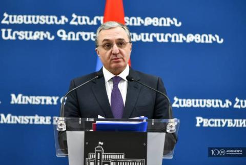 وزير الخارجية الأرميني زوهراب مناتساكانيان يقول أن أرمينيا تعمل عن كثب مع إيران لمكافحة فيروس كورونا
