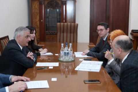 Mher Grigorian a reçu la vice-Présidente régional de la Société financière internationale