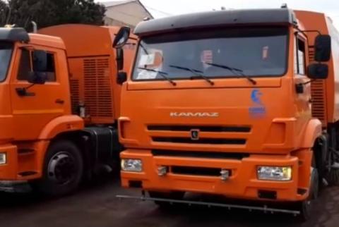 آلات تنظيف شوارع جديدة ستعمل قريباً في يريفان-رئيس البلدية هايك ماروتيان-