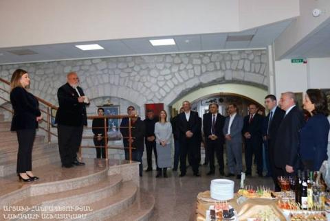 Artsakh President attends event devoted to birthday anniversary of academician Grigory Gabrielyants
