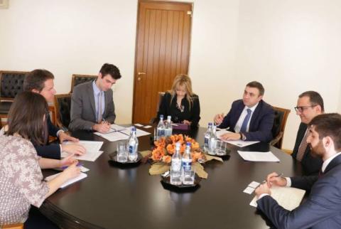 Armenian minister, French Ambassador discuss new business projects