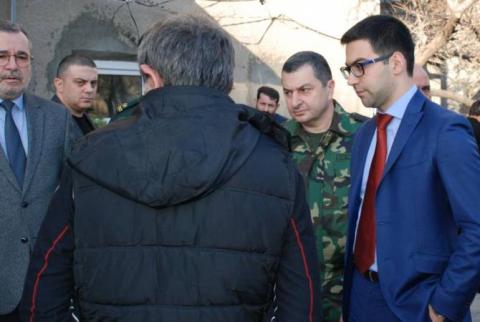 Արդարադատության նախարար Ռուստամ Բադասյանն այցելել է «Դատապարտյալների հիվանդանոց» ՔԿՀ
