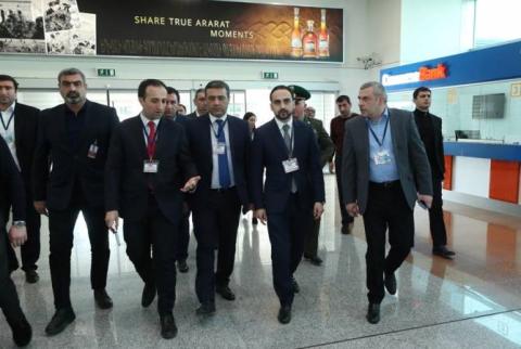 Авинян в “Звартноце” ознакомился с работами по предотвращению распространения коронавируса 