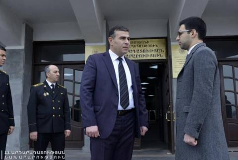 Ռուստամ Բադասյանը ՀԿԱԾ աշխատակազմին ներկայացրել է նորանշանակ գլխավոր հարկադիր կատարողին