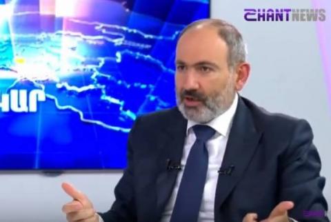  interview de Nikol Pashinyan avec Shant TV