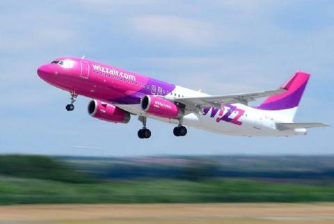 20 марта состоится первый запланированный рейс авиакомпании “Wizz Air” - Вена-Ереван-Вена