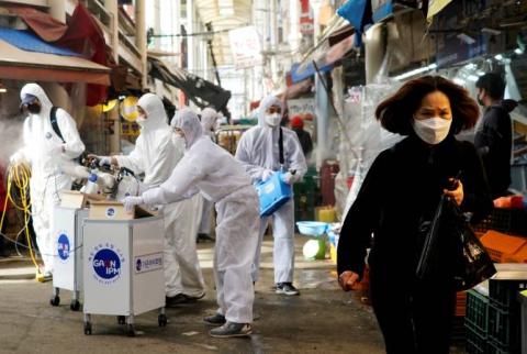 Nearly 9,000 coronavirus cases reported in South Korea