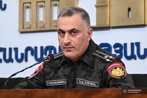 Police guard quarantine zones, monitor self-quarantined people in Armenia 