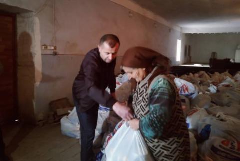 В Гегаркуникской области Армении оказывается гуманитарная помощь необеспеченным и уязвимым семьям