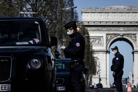 Ֆրանսիայում մեկուսացման ռեժիմի խախտման 800 հազարից ավելի դեպքեր են արձանագրվել