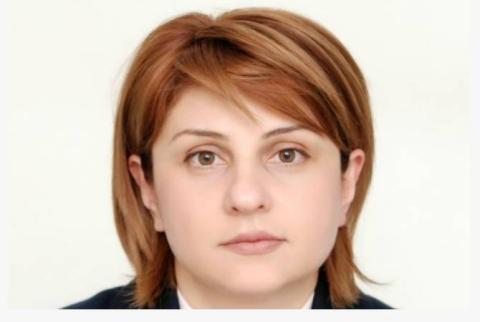 Генеральным секретарем Министерства здравоохранения Армении назначена Лусине Кочарян