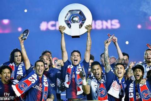 Le PSG champion de France