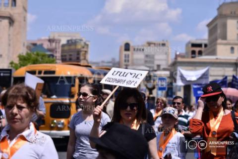 Մայիսի 1-ը Հայաստանի տոնացույցում ամրագրված է որպես Աշխատանքի օր