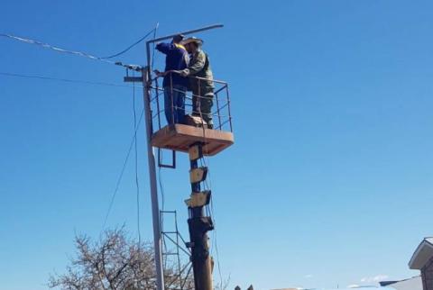 Զոլաքարում ընդարձակվում է գիշերային լուսավորության ցանցը, հիմնանորոգվում մշակույթի տունը