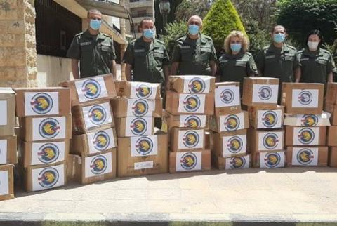 المركز الأرميني لإزالة الألغام والأغراض الإنسانية بسوريا تقدّم مستلزمات طبية دورية لمشفى حلب العسكري