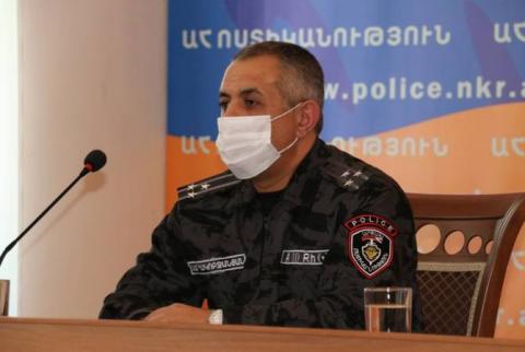 Ashot Hakobdjanian  nommé chef de la police de la République d'Artsakh