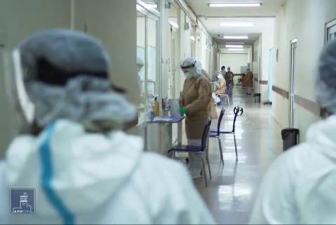 В инфекционной больнице Гюмри проходят лечение 82 пациента с симптомами коронавируса