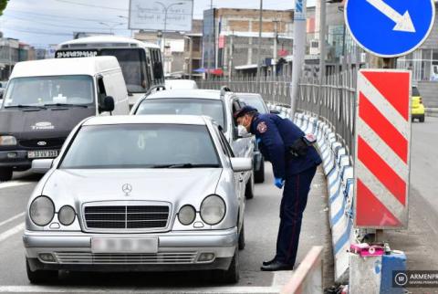 Նախորդ օրվա ընթացքում ոստիկանությունը կազմել է 931 վարչական իրավախախտման արձանագրություն 