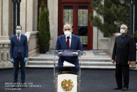 Briefing après la séance du Bureau du commandant avec la participation du Premier ministre Pashinyan