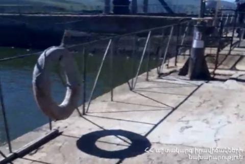 Спасатели вытащили из водохранилища Аргелской  ГЭС труп пожилой женщины